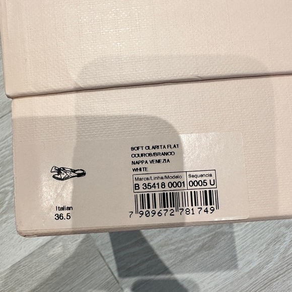 Alexandre Birman Soft Clarita Knotted Sandals - white - size 36 - Picture 2 of 6